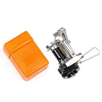

Mini Portable Camping Stoves Folding Outdoor Gas Stove Furnace Cooking Picnic Split Stoves Cooker Burners