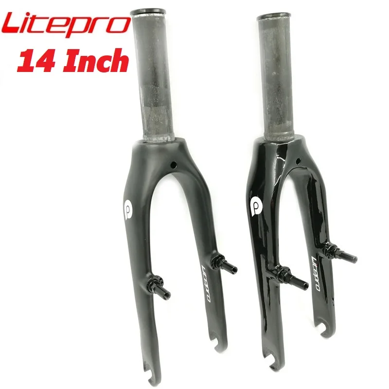 LITEPRO 14 インチ カーボン フロント フォーク 74mm 412 K3 14