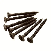 500pcs Black Phillips Cuntersunk Flat Head Self-tapping Wood Screws M1.7/M2/M2.3/M2.6/M3/M3.5/M4