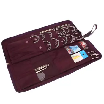 

104pcs Stainless Steel Straight Knitting Needles Crochet Hook Weave Set