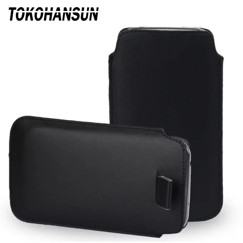 

TOKOHANSUN Universal Phone Case For Hisense Infinity H30 H12 H11 Lite F24 F27 PU Leather Pouch Cover Bag Cases