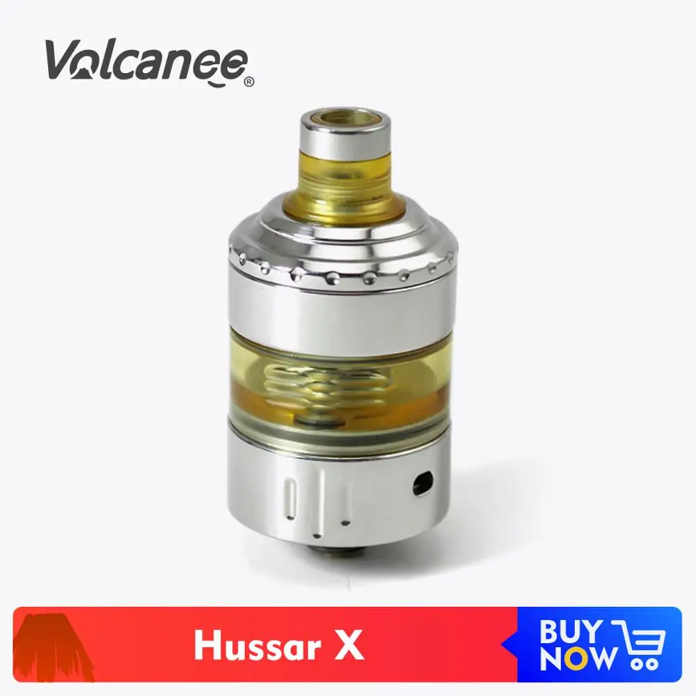Резервуар для электронной сигареты Volcanee SXK Hussar X MTL RTA диаметром 22 мм с