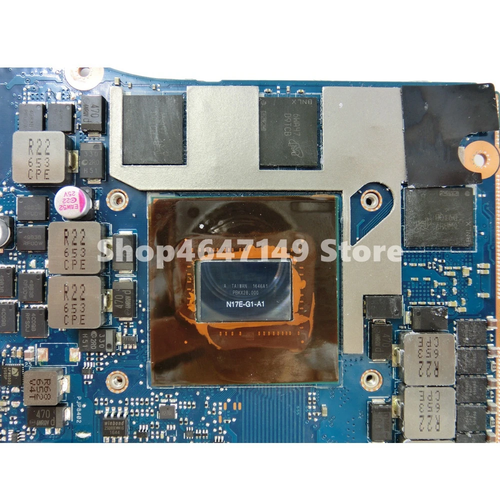 amazing  ROG GL502VMK Motherboard REV2.1 I7-7700HQ CPU GTX1060 Mainboard For ASUS ROG GL502V GL502VM GL502VM