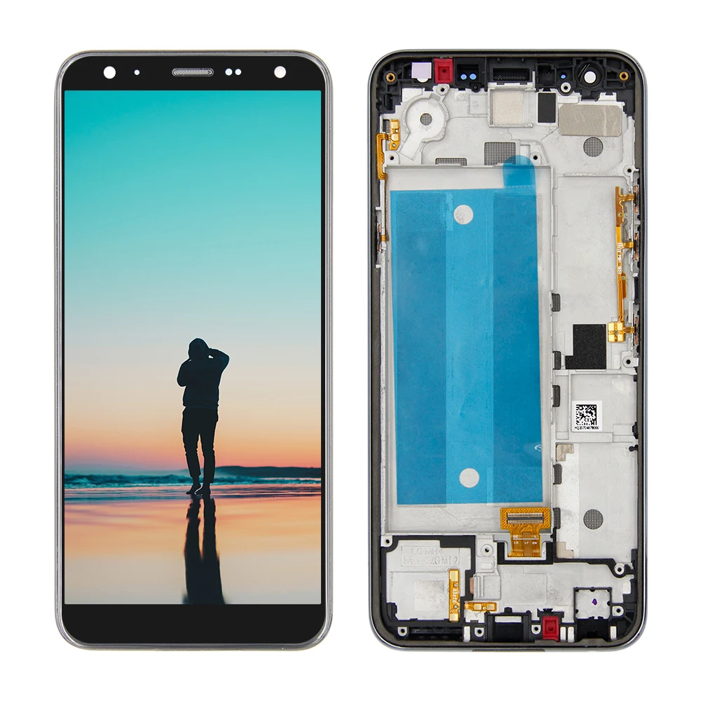 Для LG K40 X420 LMX420MM LMX420QN LMX420QM сенсорный ЖК экран дигитайзер Рамка|Экраны для