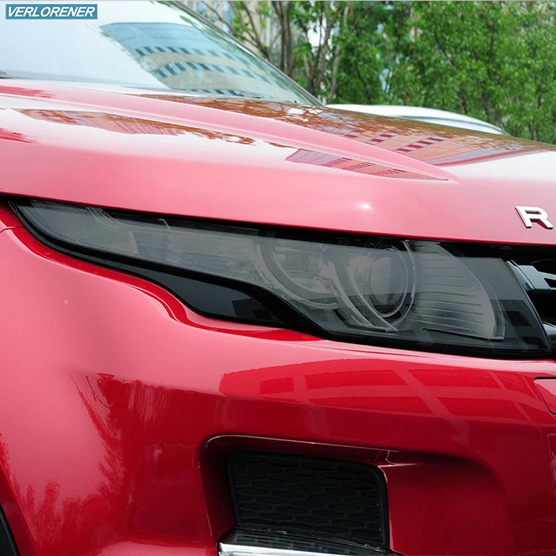 Защитная пленка для фар автомобиля виниловая прозрачная из ТПУ Range Rover Evoque L538