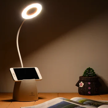 

3 Modes LED Desk Lamp Touch On/Off Switch Eye Protection Table Light Dimmable USB Rechargeable Desk Lights