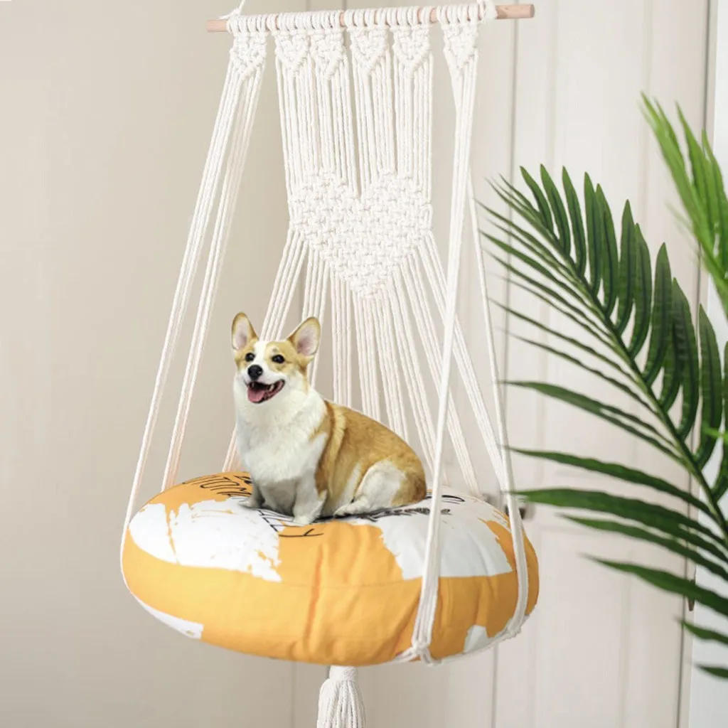 ペットハンモック椅子手作りぶら下げ椅子クリームホワイトかぎ針マクラメ猫犬ベッドペット用品 121 42 センチメートル 45 猫ベッド マット Aliexpress ペットハンモック椅子手作りぶら下げ椅子クリームホワイトかぎ針マクラメ猫犬ベッドペット用品 121 42 センチメートル 45 猫ベッド マット Aliexpress