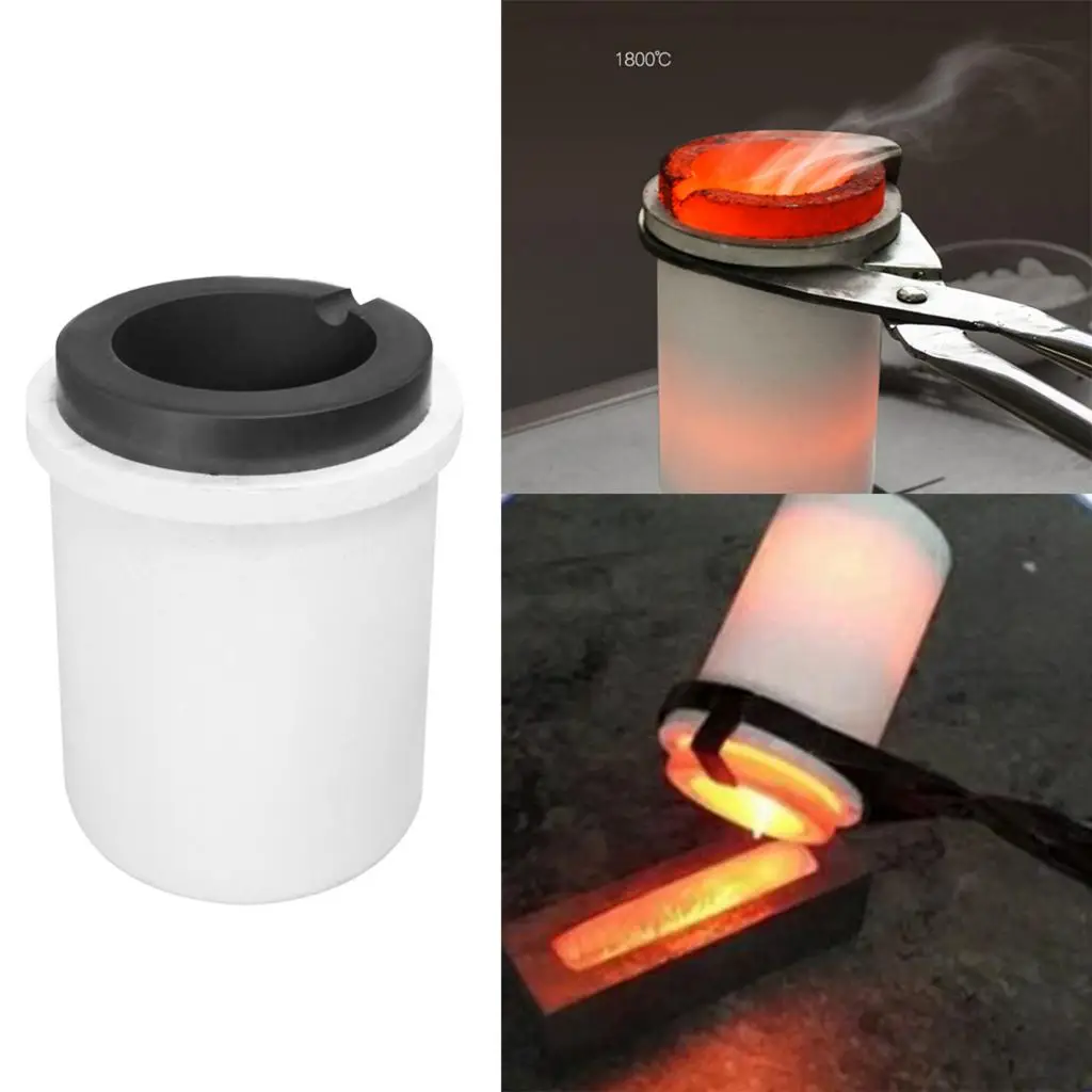 1/2/3KG Graphite Induction Melting Furnace Crucible Melting Cast Gold Silver