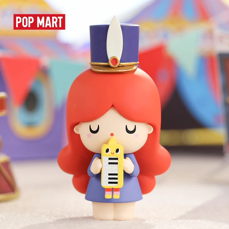 POPMART куклы Momiji Цирк серии игрушки фигурка подарок на день рождения Детская игрушка