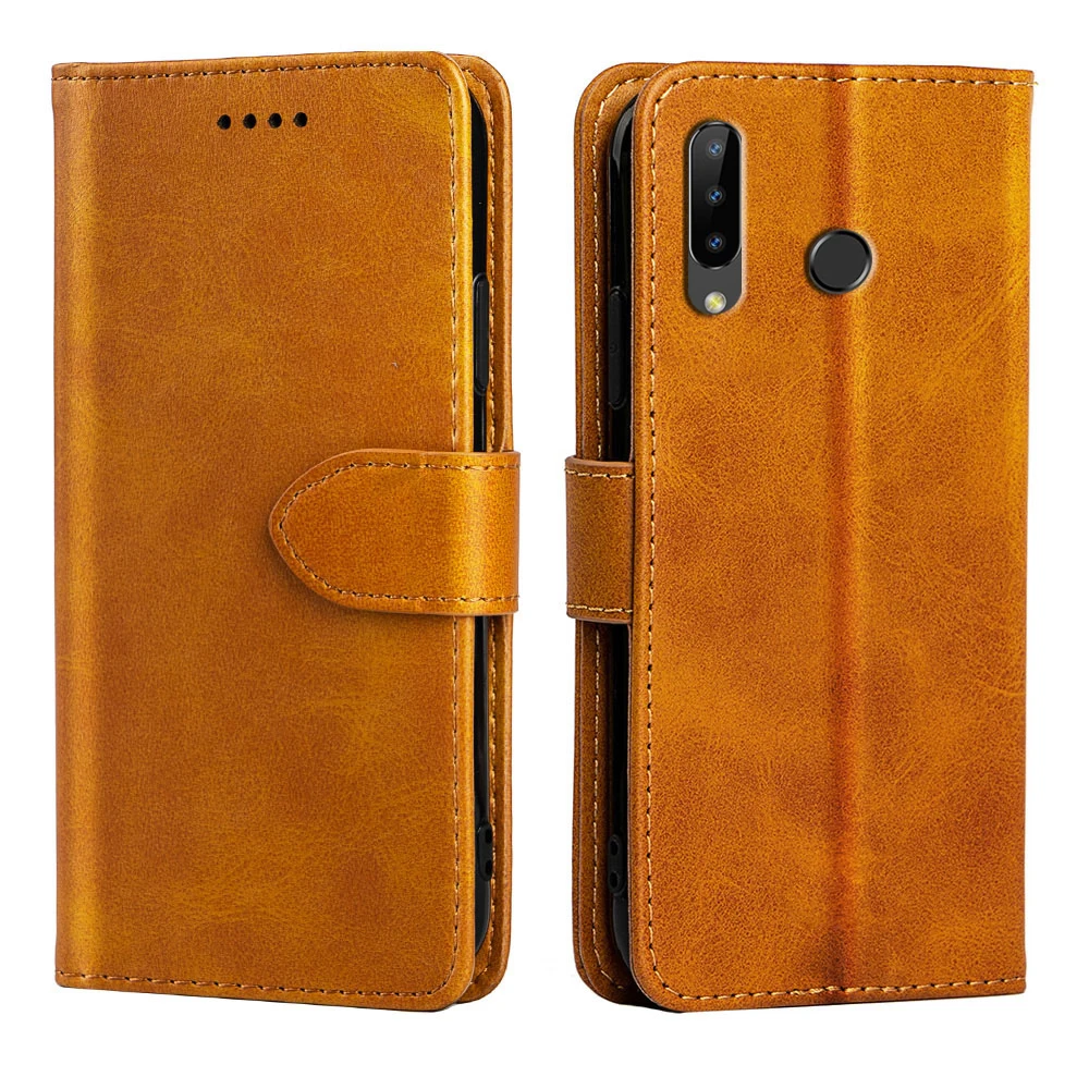 Роскошный чехол бумажник MKS из искусственной кожи с откидной крышкой для