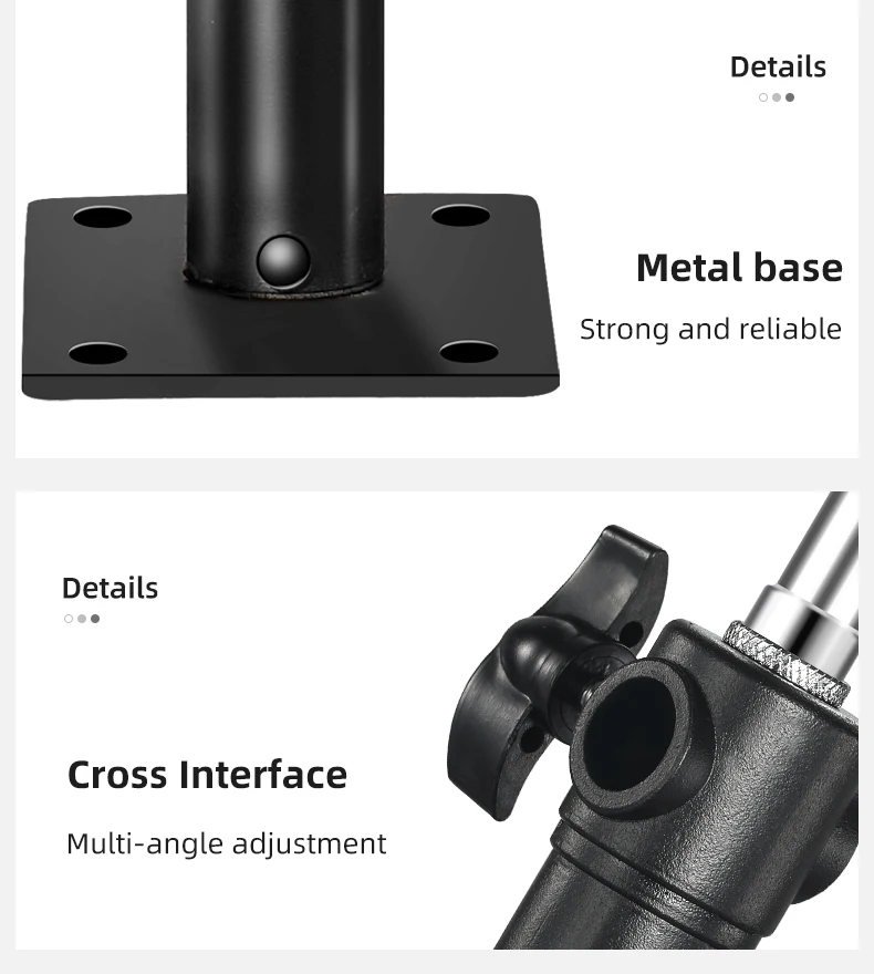 Wall Ceiling Mount Light For Flash Lamp LED Lights Softbox Photo Studio Live br