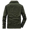 Big size 6XL 7XL 8XL Thick Warm Winter Military Fleece Cargo jacket Male 100% cotton Casual Air Force Flight Jacket men clothing ► Photo 2/5