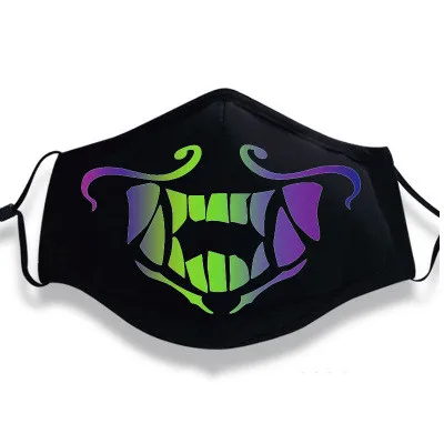 Игра K/DA KDA Akali Маска Косплей Assassin S8 лицо ночные светильники маски унисекс реквизит вентиляторы подарок дропшиппинг Зимняя Маска для рта
