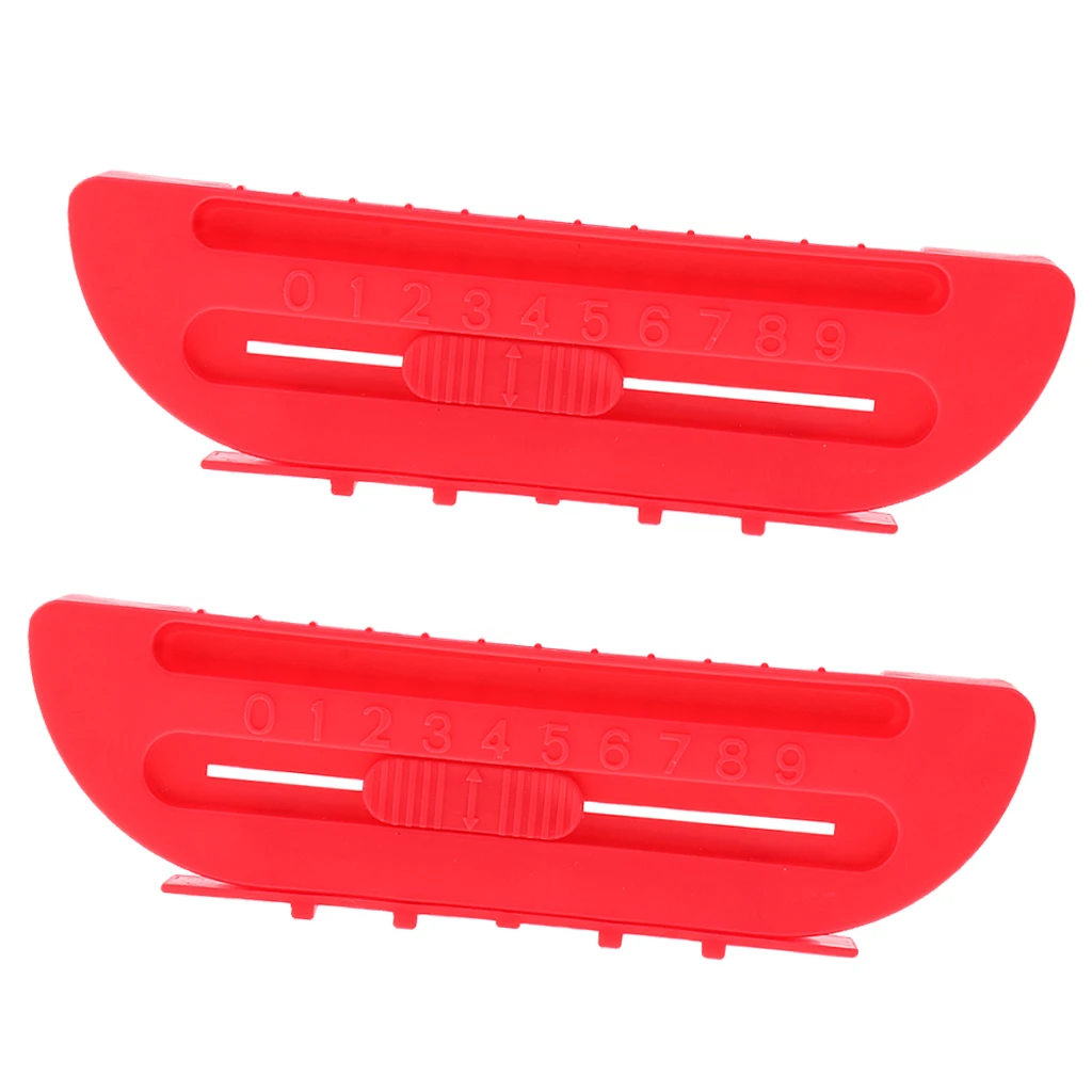 2Pcs Air Hockey Table Accessories Goal Door Ball Stopper Score Counters Scoring Units