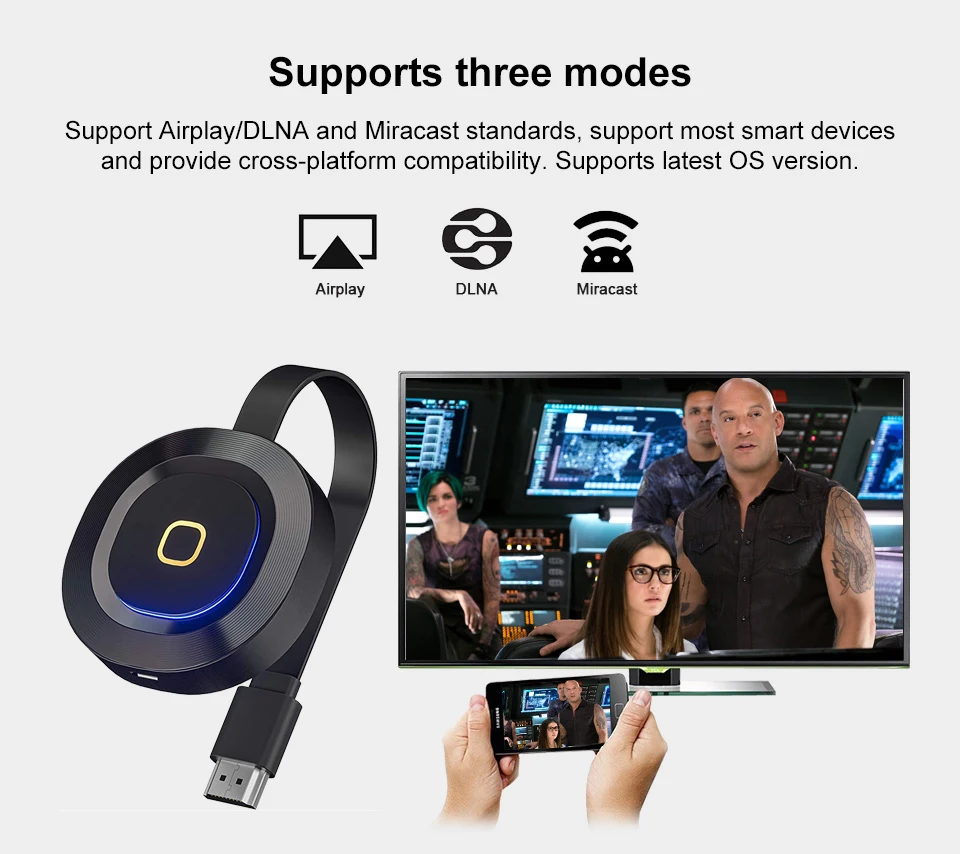 MiraScreen G10 2 4G 5 8G WiFi 4K ТВ приставка anycast Miracast ios Android приемник MirrorScreen DLNA Airplay 5G