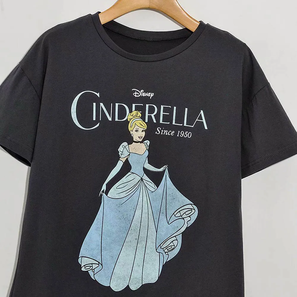 Disney T-shirt Fashion Cinderella 