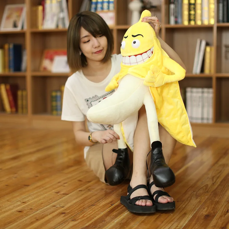 

Evil Banana Stuffed Doll Flavors Creative BOY'S Funny Wonderful Birthday Gift Women's Can Add Logo