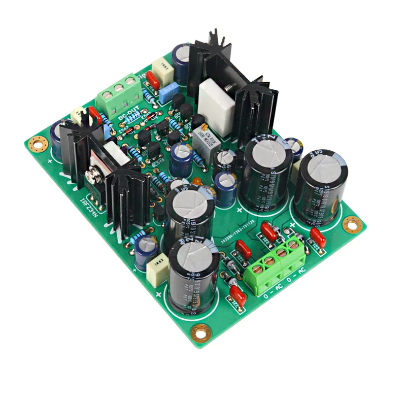 

Sigma22 fever low noise field tube discrete component DC voltage regulator positive and negative power board