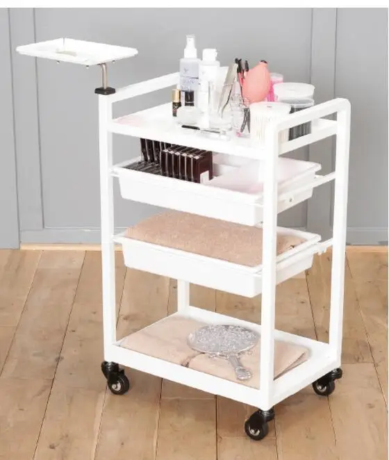 Beauty cart Красивая тележка для салона европейские парикмахерские и маникюрные многофункциональная Мобильная тележка для инструментов