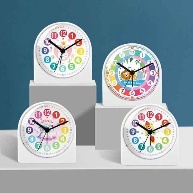 Reloj Despertador Digital Silencioso Aprendizaje Niños, Reloj