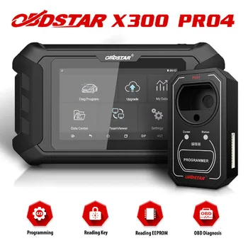 

OBDSTAR X300 Pro4 Pro 4 Key Master Auto Key Programmer Same IMMO Functions as X300 DP Plus
