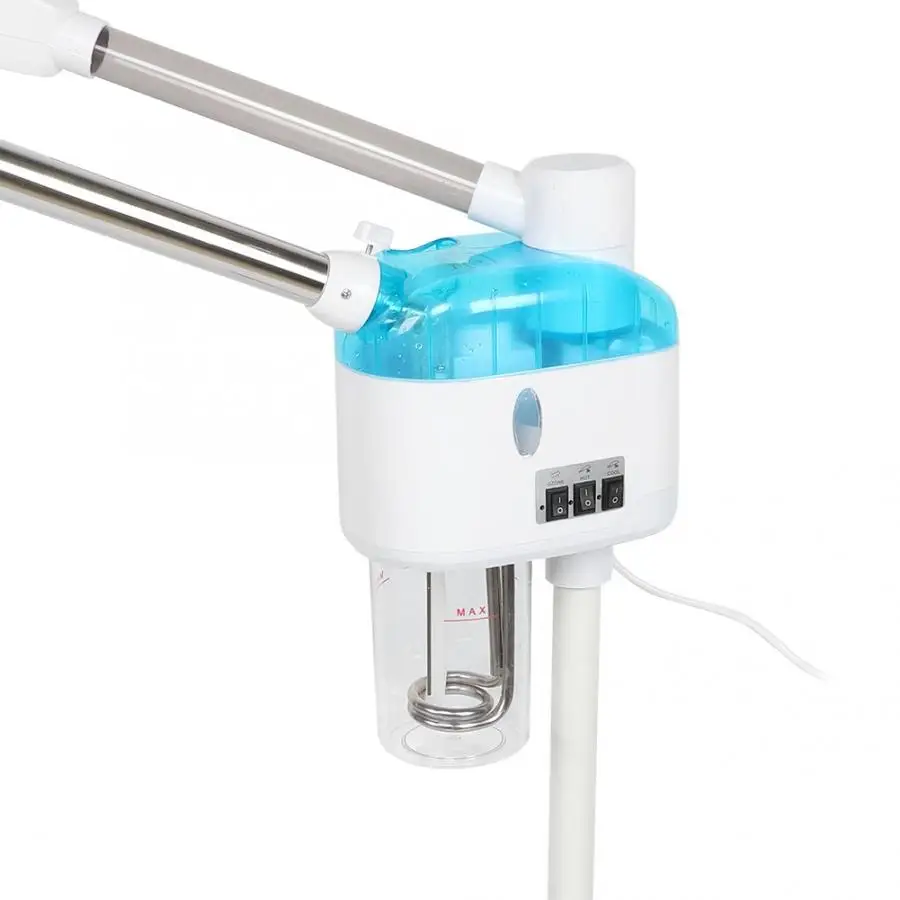 Hot and Cold Spray Facial Steamer Spa Steaming Sparyer Skin Beauty Machine EU Plug 220V Facial Mist Maker