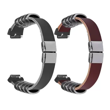 

1PCS Retro Metal Shell Retro Double Press Butterfly Buckle Diy Replacement Wristband For Fitbit inspire