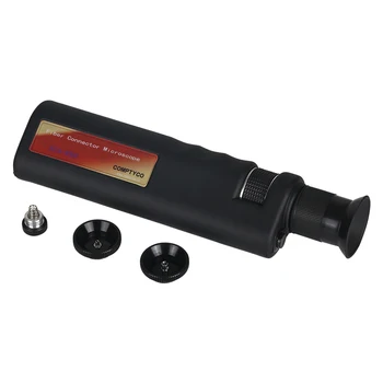 

Handheld 400x Fiber Optical Inspection Microscope LED Illumination Anti Slip Rubber