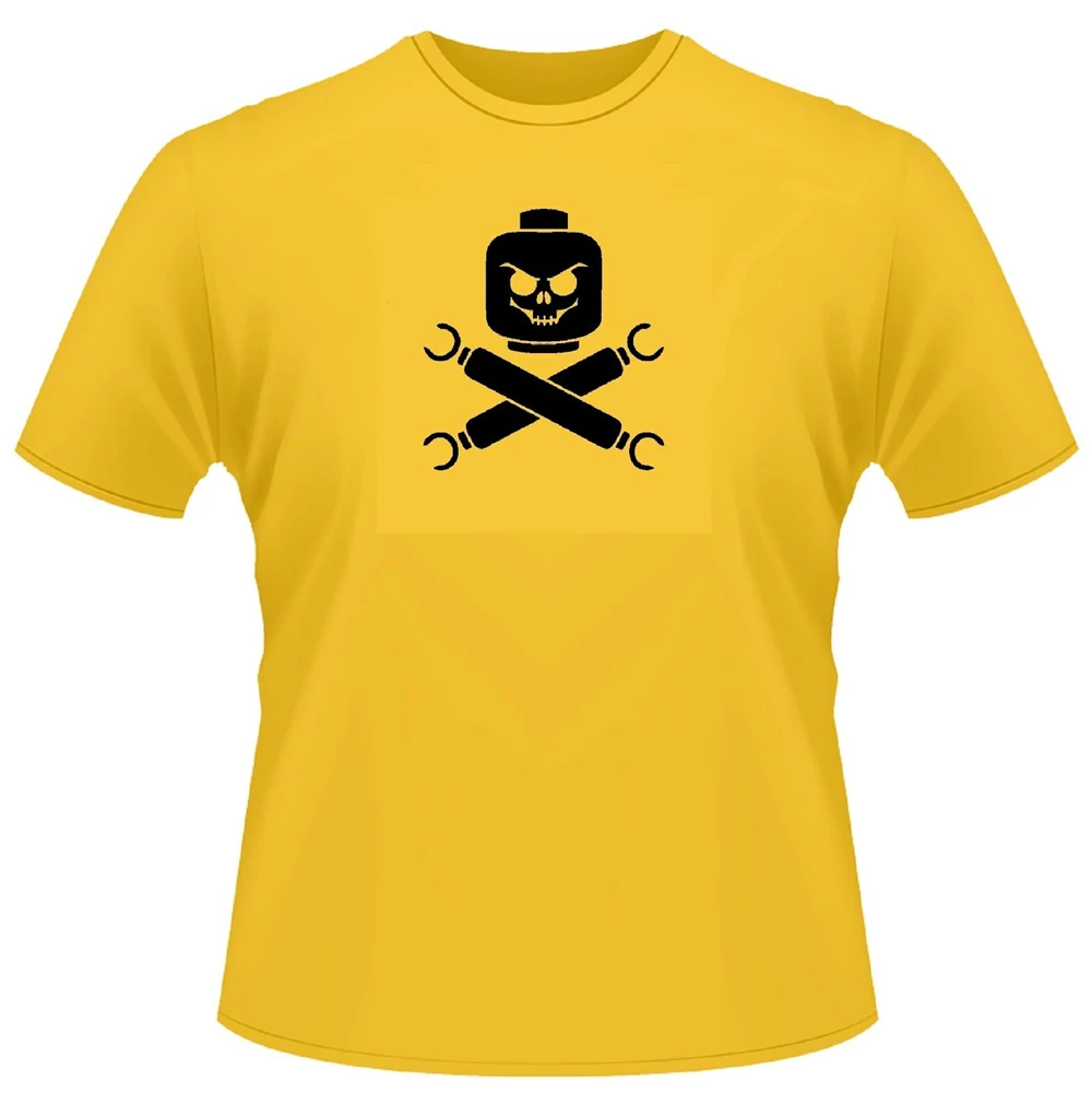 Evil Cabeza De Calavera Y Tibias Cruzadas Parodia Camiseta Divertida Adulto Hip-Hop Tee Shirt |