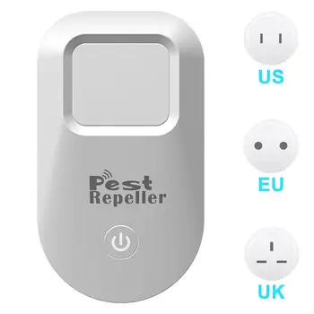 

Ultrasonic Beautiful Anti-Mosquito Repellent Travel Insect Portable Home Ultrasonic Rat Repellent Deratization US