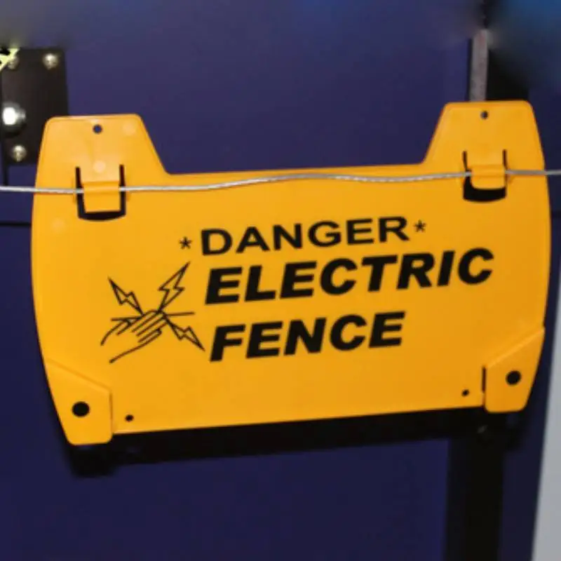 10 шт для сельскохозяйственной электрической изгороди Предупреждение знаки