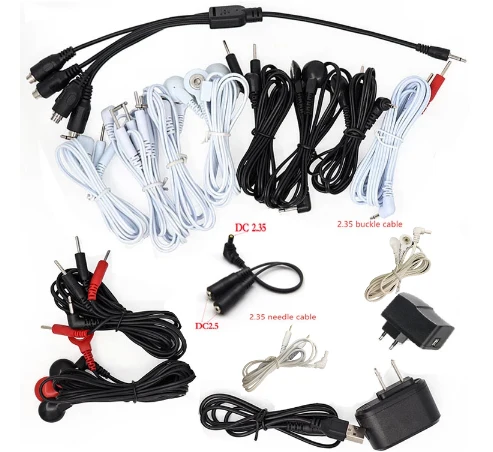SM Players Electro Shock Host Controller And Cable,Electric Stimulation Massage Power Therapy Box Machine,Sex Tools For Couples