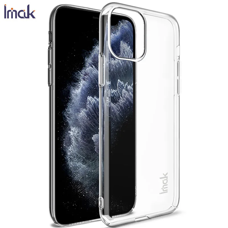 IMAK Кристалл PC Etui для Apple iPhone 11 чехол Coque iPhone 11Pro Max чехол Защита для Funda iPhone 11 Pro Max задняя крышка