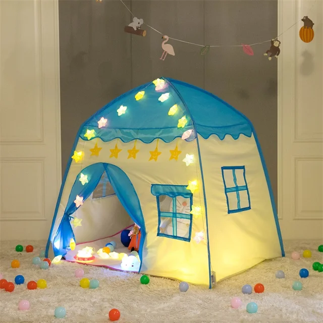 1.3M Children's Indoor and Outdoor Castle Tent Baby Princess Play House Boy Girl Play House Children's Gift Toys For Christmas 2