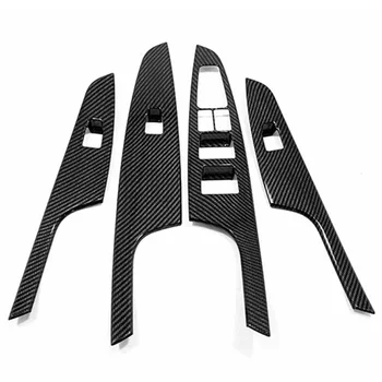 

ABS Chrome Door Window Glass Panel Armrest Lift Switch Button Cover Trim for Hyundai Tucson 2015-2019 Car Accessories Car Parts