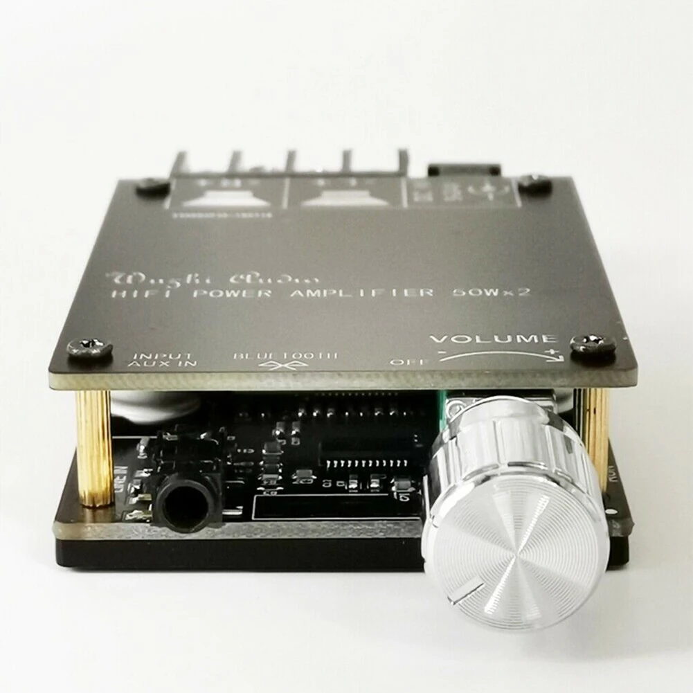 HIFI Цифровой модуль питания DIY TPA3116 Bluetooth 5,0 двухканальный аксессуары Замена беспроводной аудио усилитель доска стерео