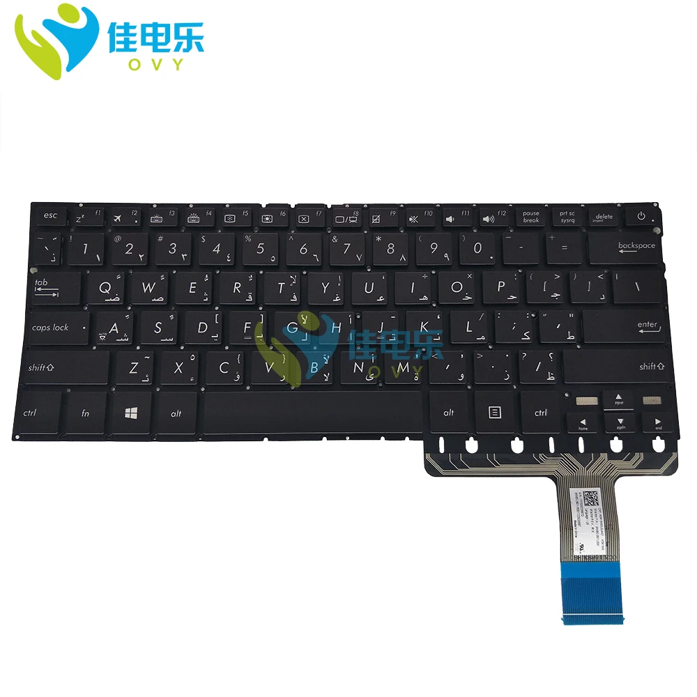 Клавиатура OVY AR с подсветкой для ноутбука ASUS zenbook UX330 UX330C UX330CAK UX330CA 0knb0-2601us00 |