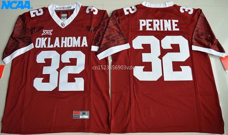 Новое поступление высокое качество NCAA Samaje Perine#32 футболка колледжа Limited Джерси S-XXXL