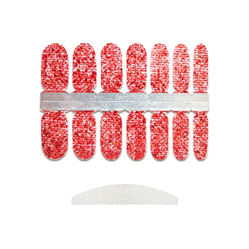 Горячие Звездные блестящие 5 листов наклейки для ногтей плюс пилочка для ногтей маникюрный костюм наклейки и Переводные картинки наборы для нейл-арта-MKXJ