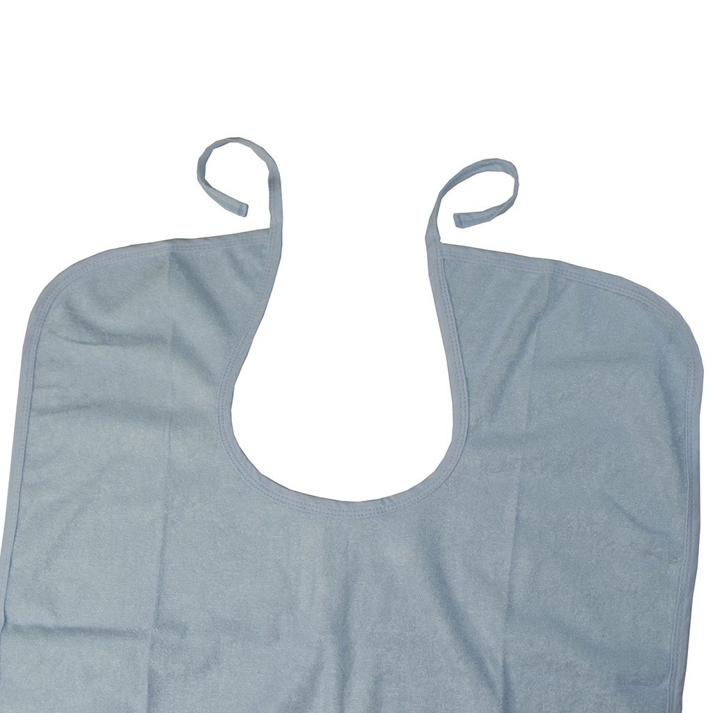 Waterproof Adult Mealtime Bib Protector Disability Aid Apron for Elder Child Disabled Adult - 40 x 30 cm
