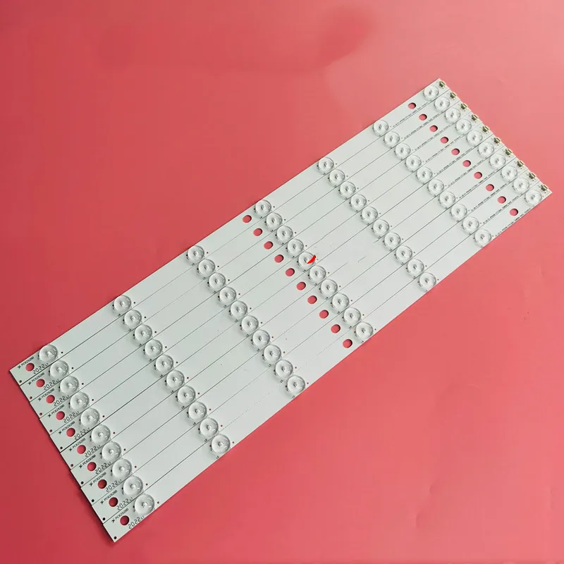 Новинка 10 шт./лот 7LED (6V) 516 мм led подсветка для LED50C380 JS-LB-D-JP50S8-071CBAC 30806A E50S8100 PC62926B |