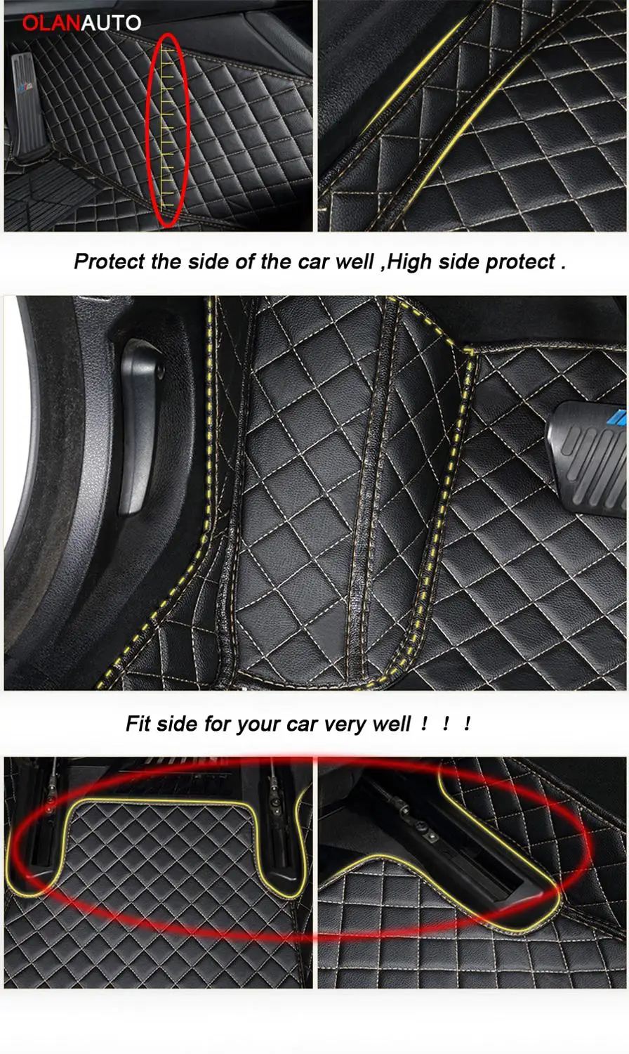 Автомобильный напольный коврик для nissan qashqai j10 x trail t31 murano patrol y61 tiida teana