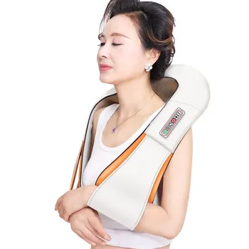 

Massage Shawl Electrical Back Shoulder Body Neck Massager Infrared Heated Kneading Car/Home Massagerr Multifunctional Shawl