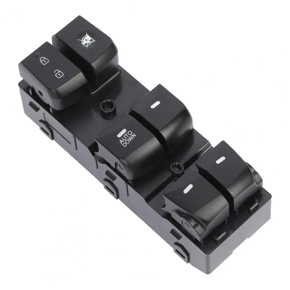 

Переключатель Стеклоподъемника чувствительный сменный ABS черный переключатель управления стеклоподъемником 93570-3X000 для Hyundai-KIA K2