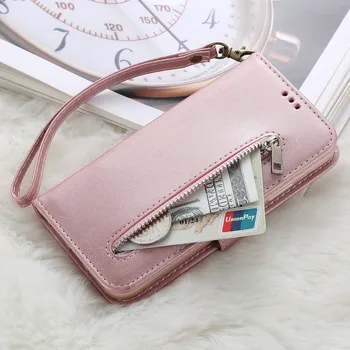 

Magnetic Wallet Case for IPhone 11 Pro X Xr Xs Max Zipper Flip Card Holder Leather Phone Bag for IPhone 8 Plus 7 6S 6 SE 2020