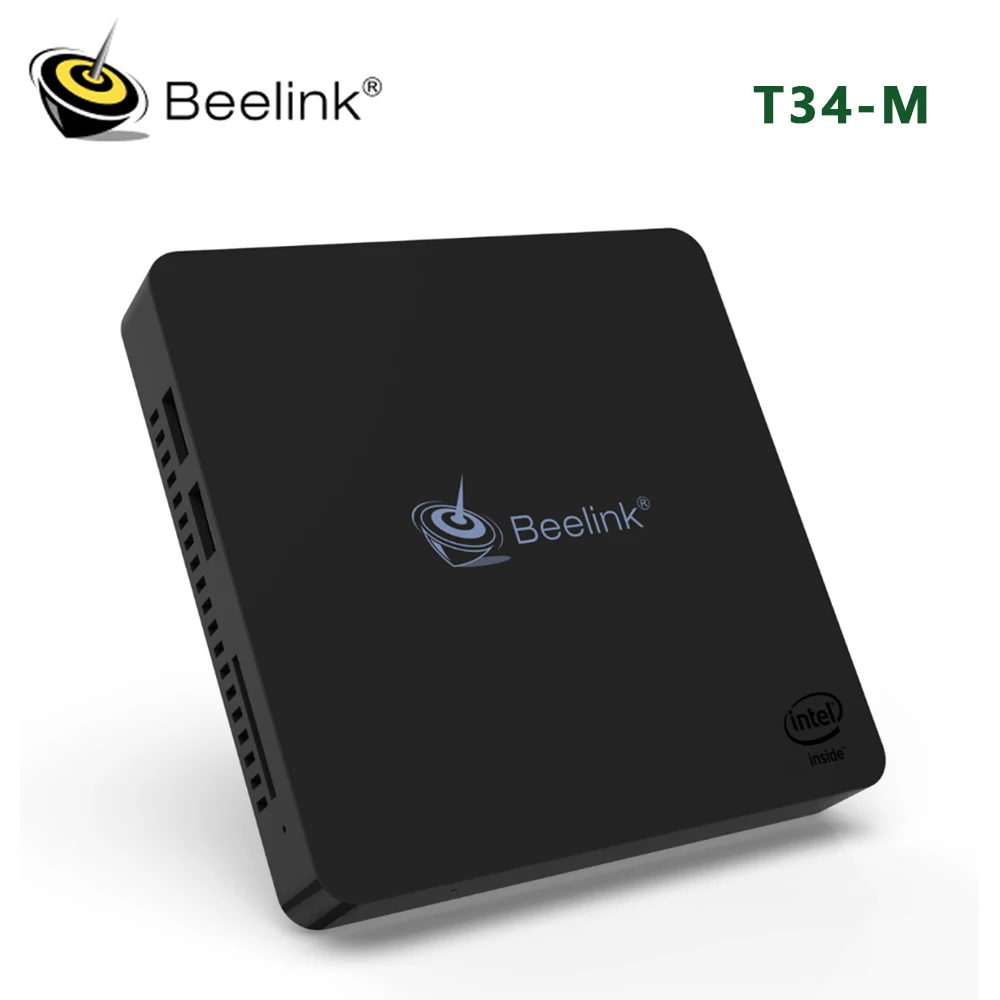 Beelink T34 M Intel N3450 Мини ПК windows 10 2 4G 5G Wi Fi bluetooth 4K медиаплеера VGA Портативный компьютера