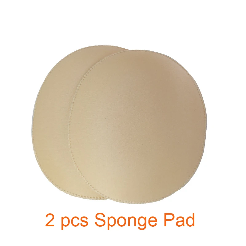 Sponge Pad Beige Женское корректирующее белье, подтягивающие попки, мягкие трусики, Корректирующее белье, поддельные задницы, силиконовые вставки, бесшовные, увеличивающие бедра, нижние штаны - Цвет: Sponge Pad Beige
