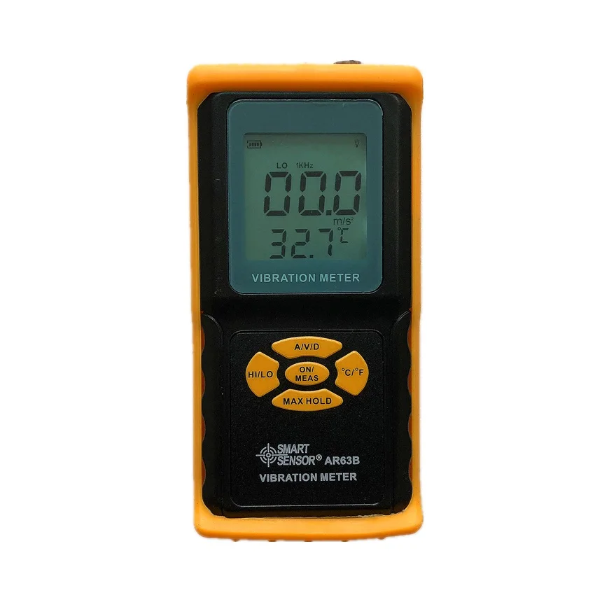 

AR63B Smart Sensor Vibration Meter Digital Precision Tester Analyzer Vibrometer Velocity Acceleration Displacement measurement