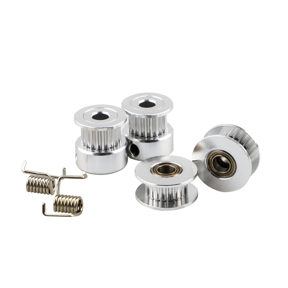 Impressora 3d Correia Dentada 2x Tensor Tensor 4x Kit de Impressora 3d 20 Dentes Furo mm Gt2 mm Peças da - Imagem 4