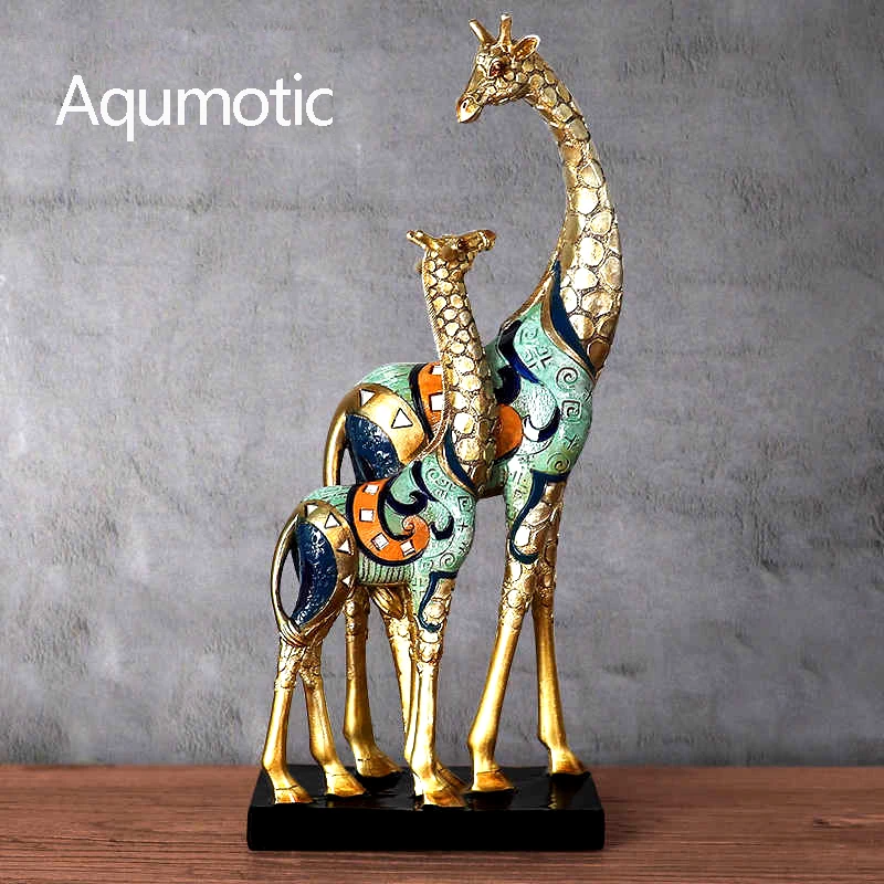 Tutor Savant Panther Aqumotic Tall Giraffe Decorations For Home Resin Animal Figurines Decor  Africa Party Decoration Deer Statues Christmas - Statues & Sculptures -  AliExpress